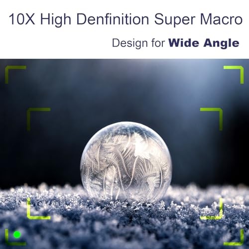 49mm 10x Professional Macro Conversion Lens, Super Macro Lens, for Canon EOS