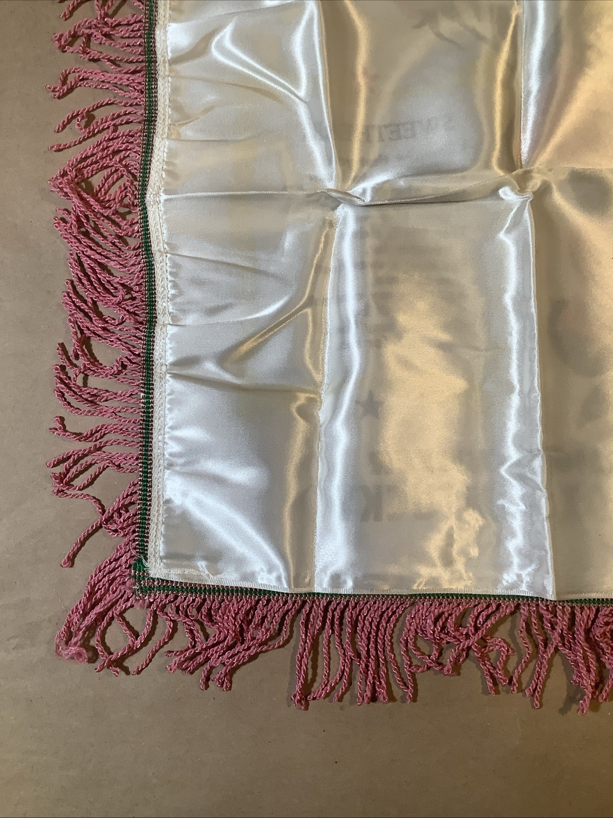 Vintage Armor Center Pillow Sham With Original Box INV-AA32