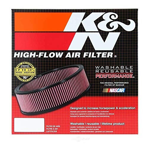 Engine Air Filter: Reusable, Clean Every 75,000 Miles, Washable, Premium,