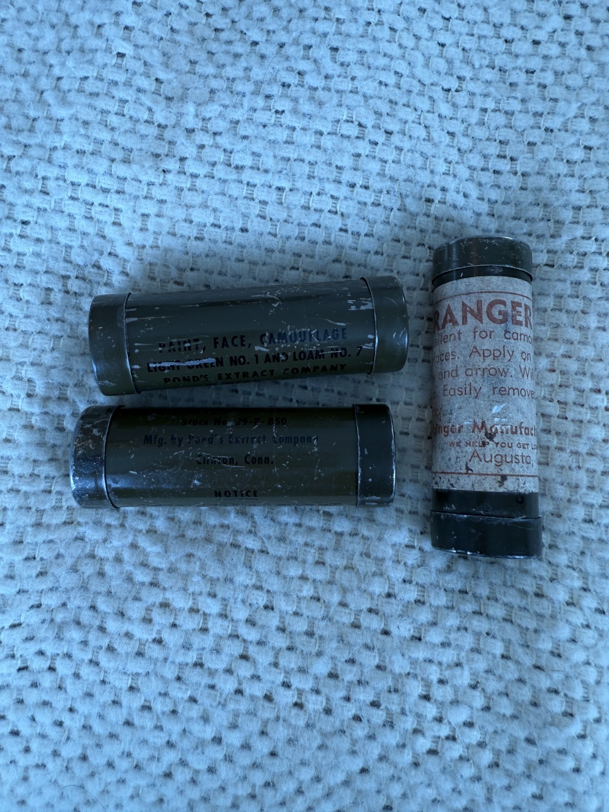 Ponds Extract Company and Rander MFG Camo Face Paint