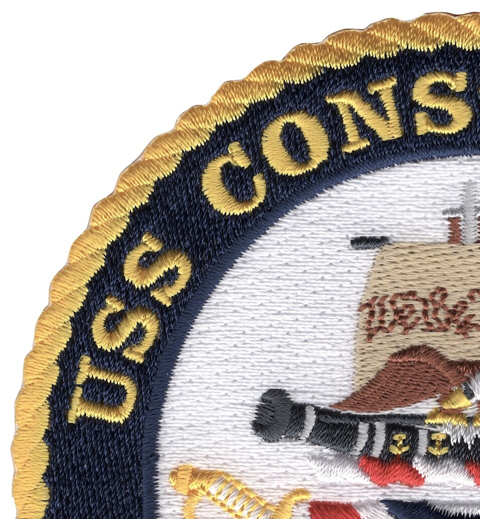 USS Constitution Old Ironsides Patch