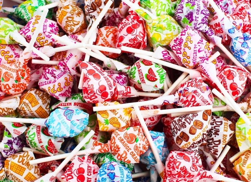 Dum Dum's Pops original mix over 300 pops - 4lbs free delivery