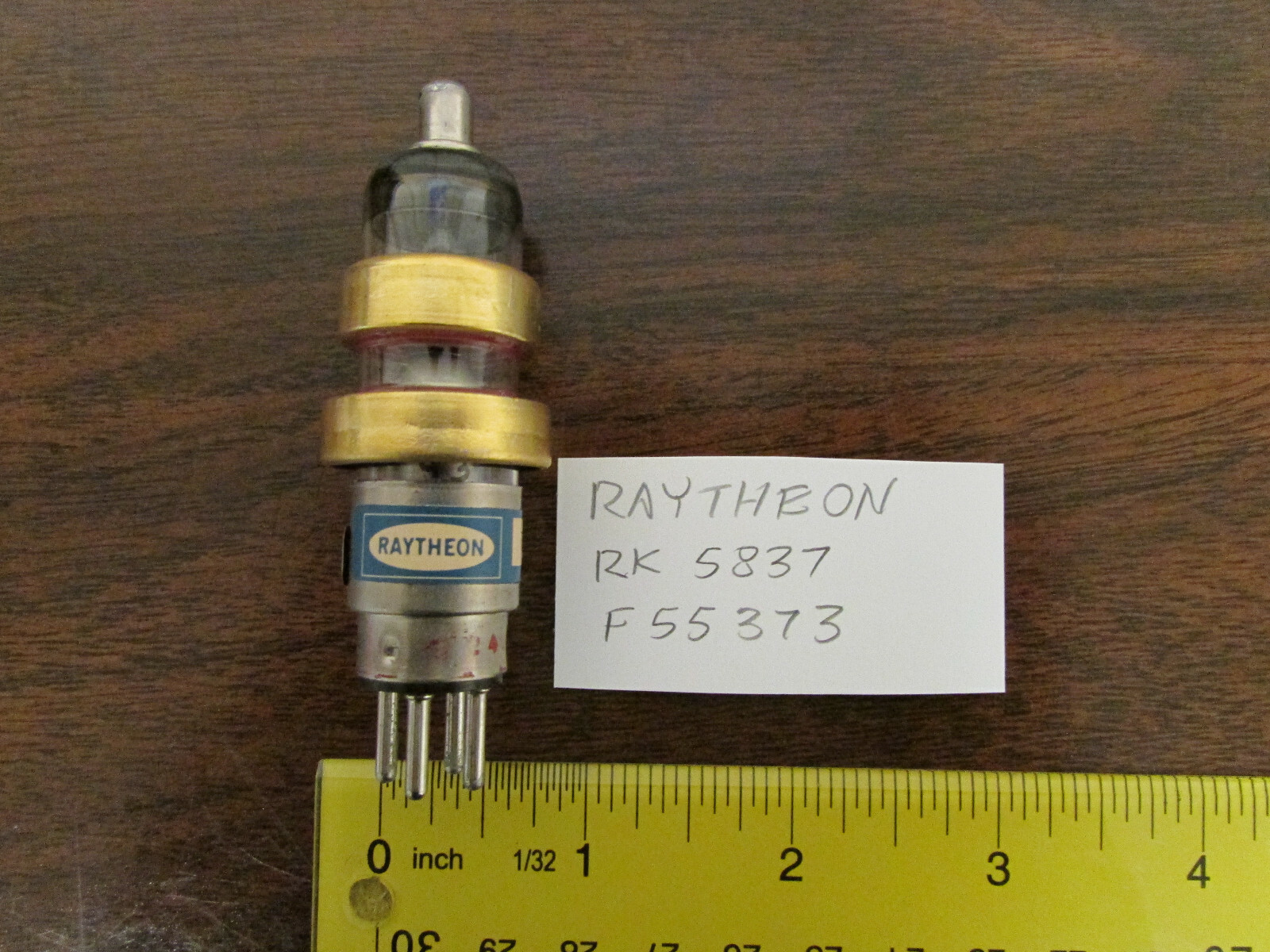Raytheon RK5837/RK 5837 Klystron GHz RF Microwave Vacuum Tube