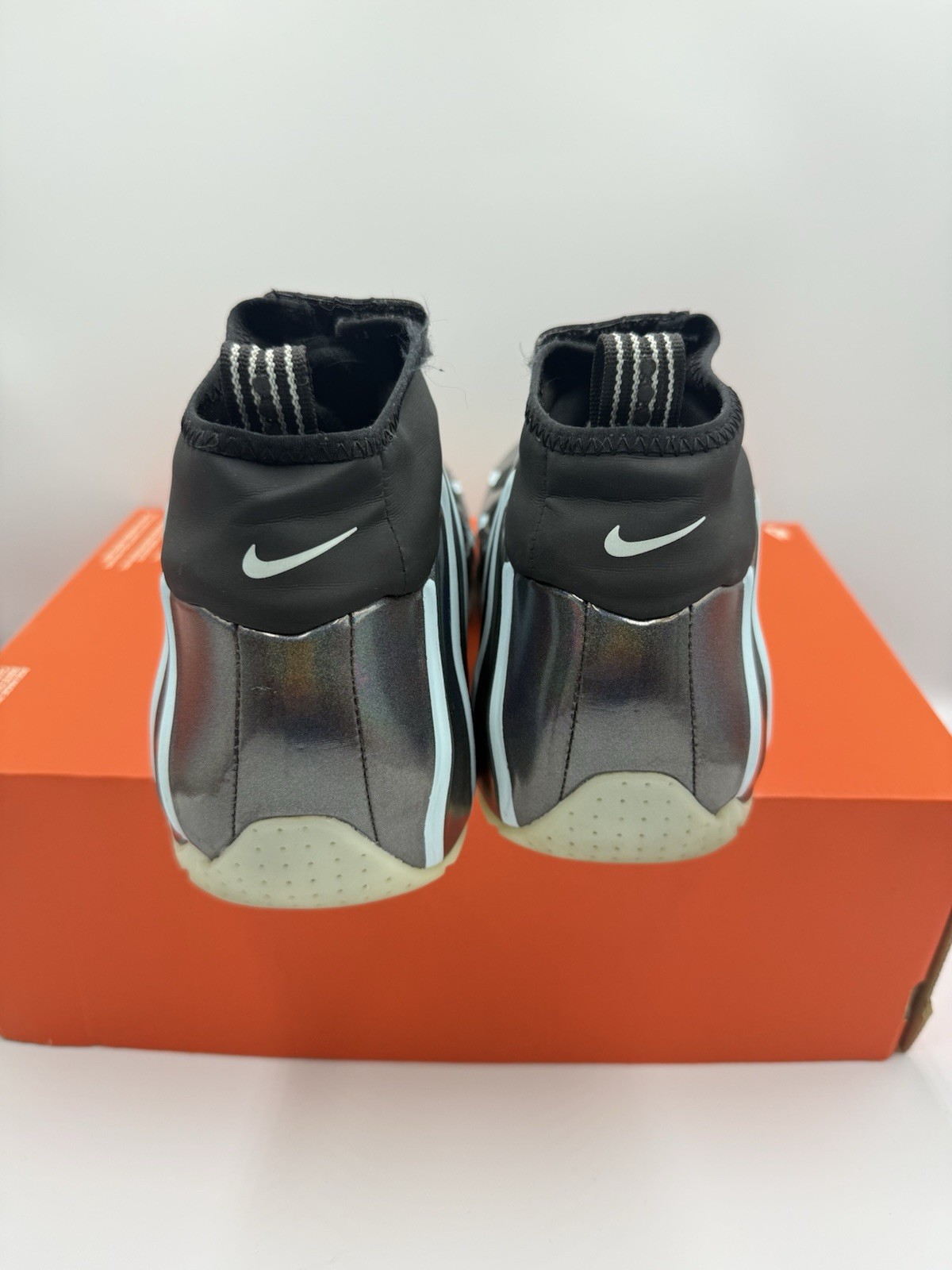 Nike Air Flightposite 1 One Black Topaz Mist AO9378-001 Men’s Sz 7.5 *SEE PICS*