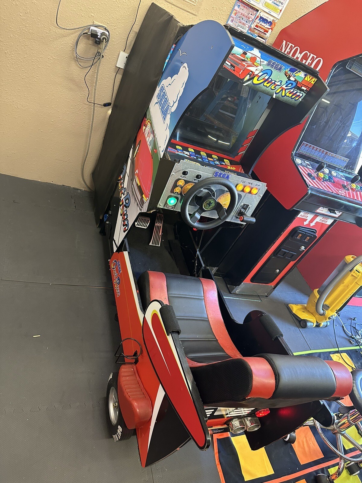 OUT RUN ARCADE 1UP Modified Sit Down - Arcade