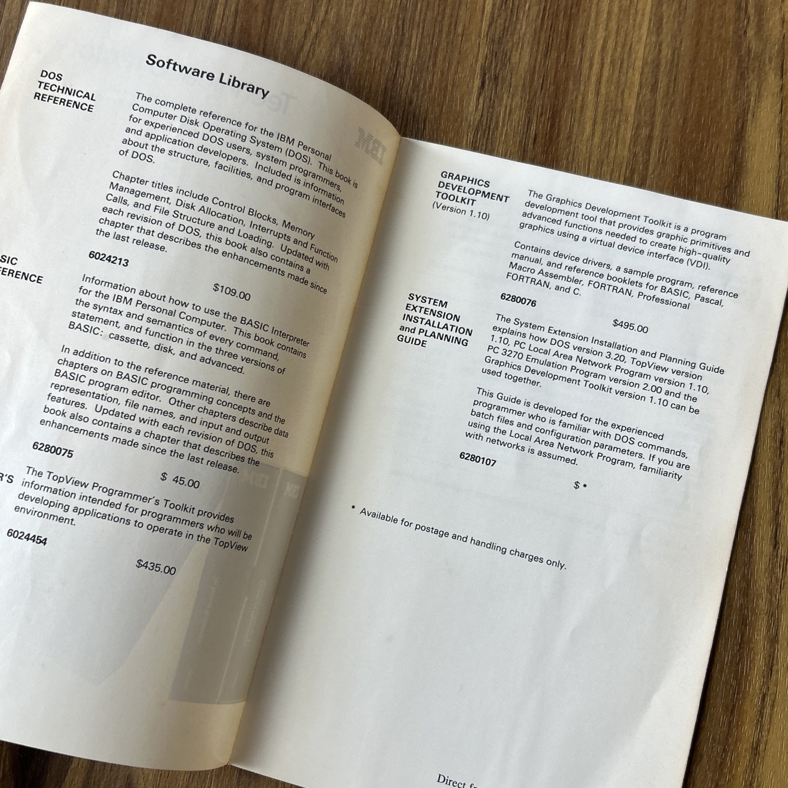 IBM Personal Computer XT Model 286 Technical Hardware Reference Manual 68X2210