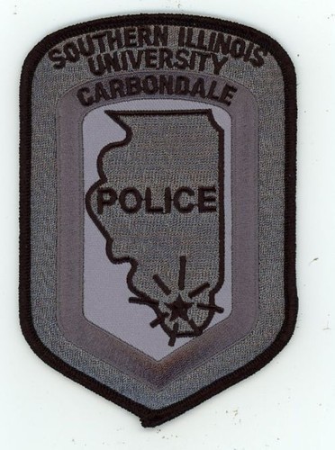 ILLINOIS IL SOUTHERN ILLINOIS UNIVERSITY CARBONDALE POLICE SUBDUED SHOULDR PATCH