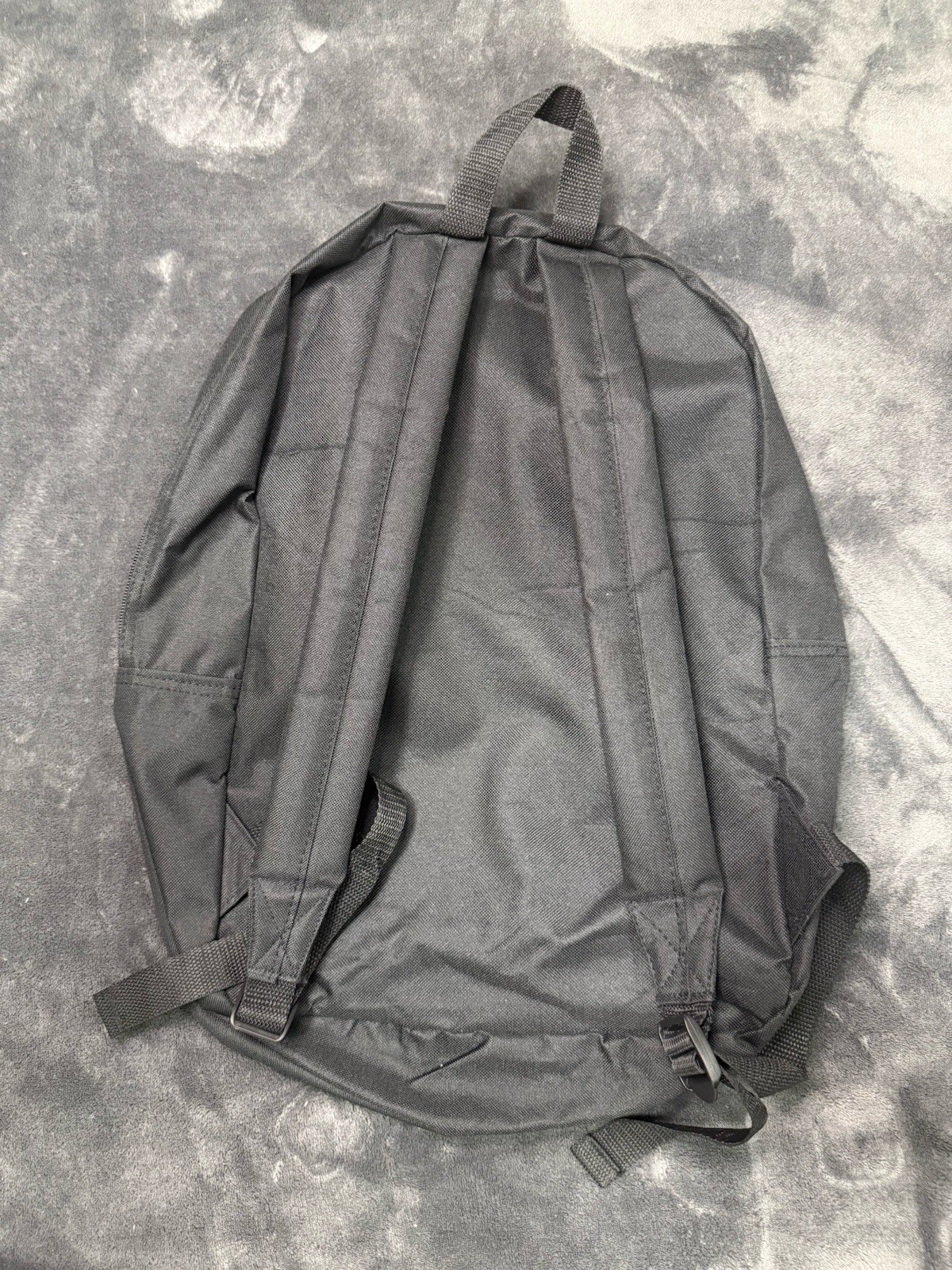 Pro Sport Black Gray Backpack Zip Closure External Pockets Polyester