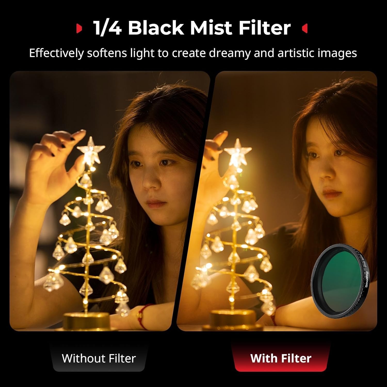SmallRig Filter Kit for DJI Osmo Action 5 Pro/4, 5-in-1 Lens Filter Set
