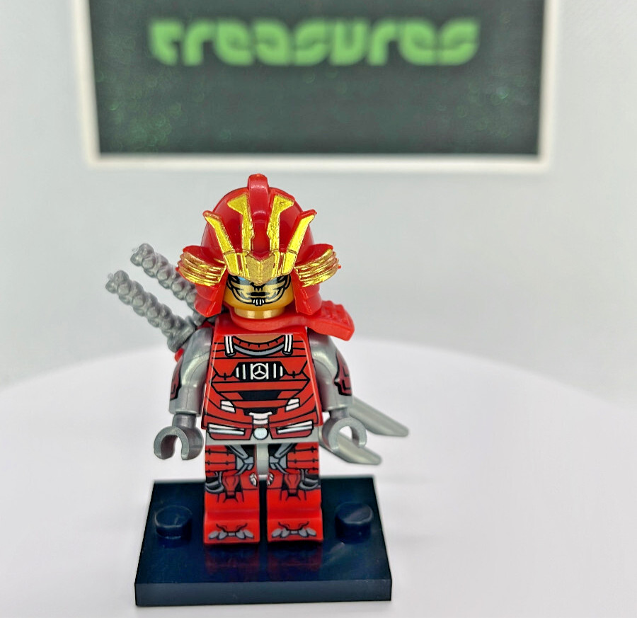 Custom PAD Printed TRANSFORMERS DRIFT (RED SAMURAI) Minifigure