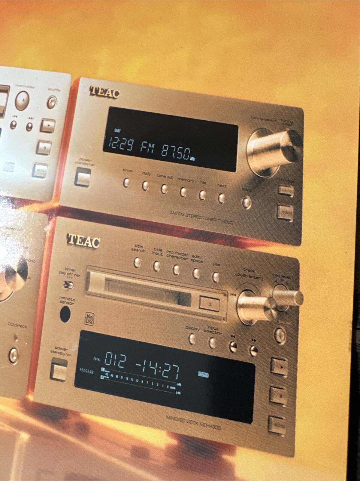 Teac Reference 300 Series Dealer Brochure Specification Sheet ￼
