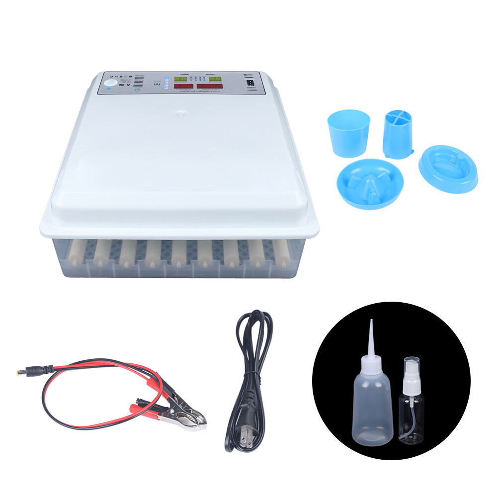 64 Digital Eggs Incubator Egg Hatcher With Temperature Control Automatic Turner