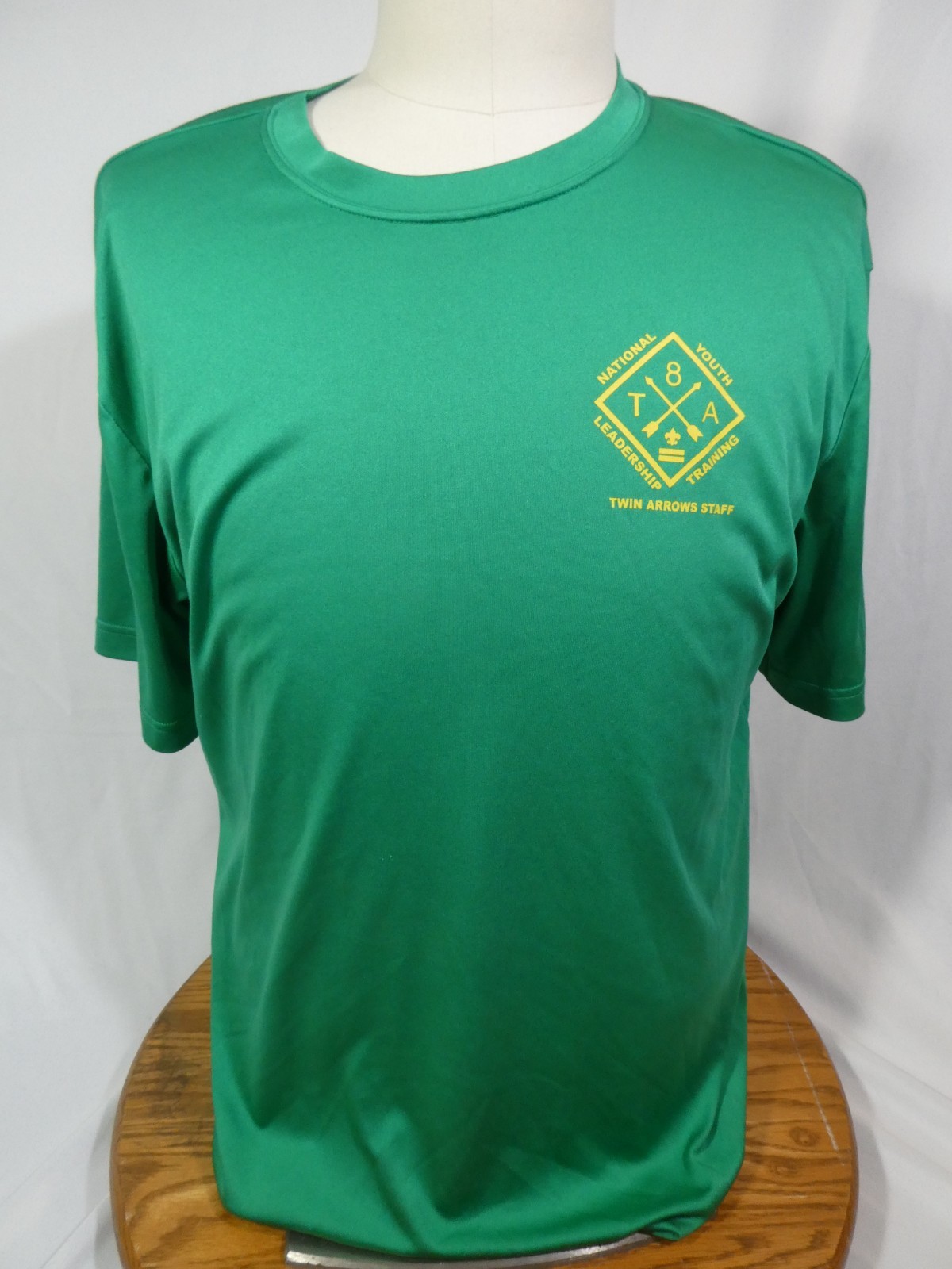 Longhorn Council BSA NYLT National Youth Leadership Shirt L Twin Arrows Staff