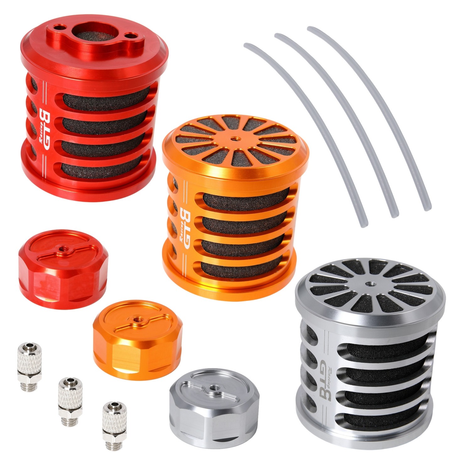 GTB Metal Baja Aluminum Air Filter for RC 1/5 Car HPI KM Rovan Baja 5b ss 5t 5sc