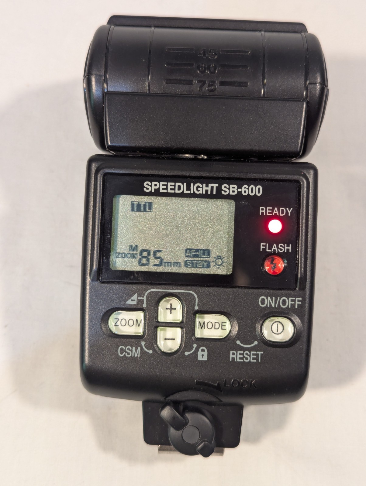 Nikon Speedlight SB-600 Shoe Mount Flash - Tested And Working