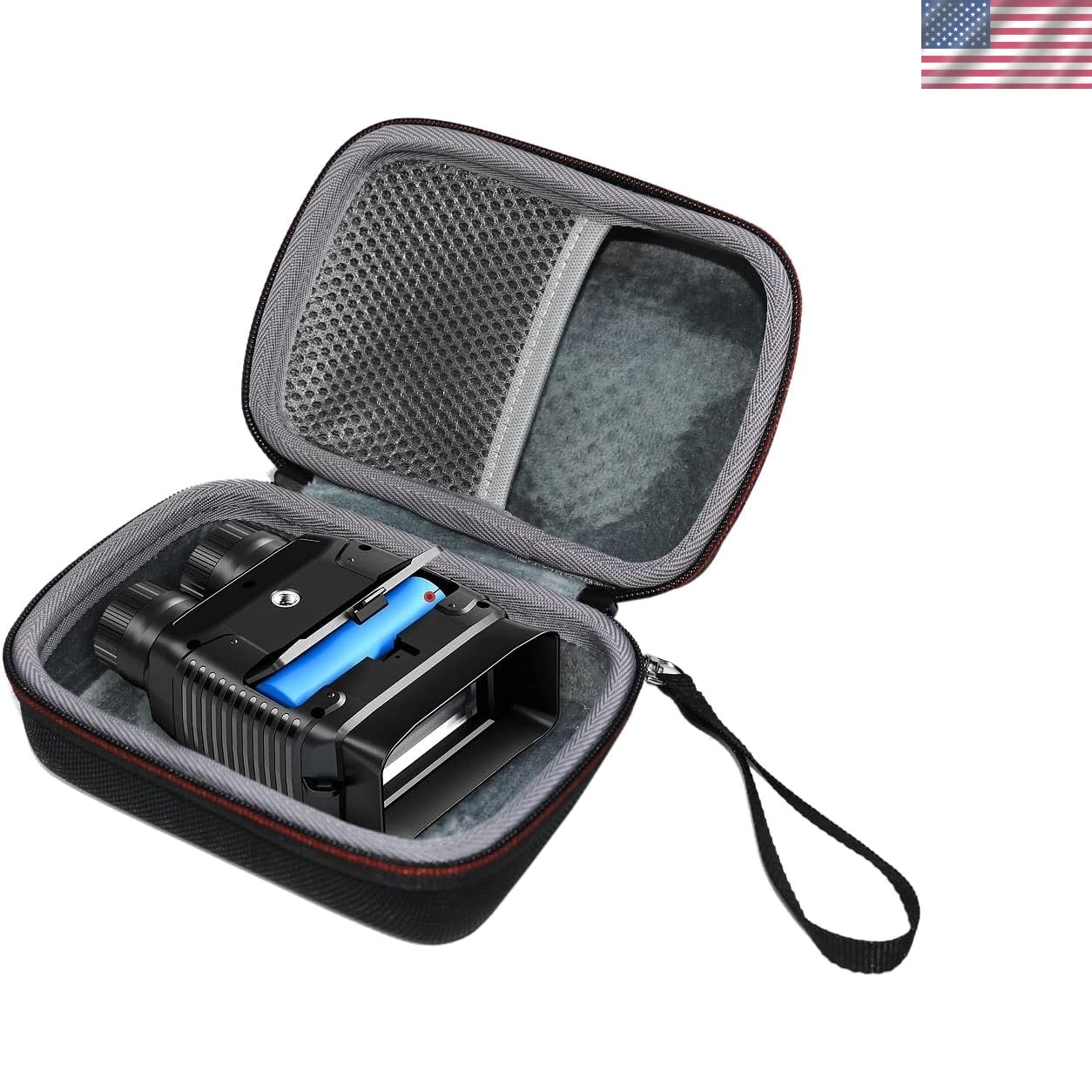 Compact and Impact-Resistant Travel Case for GeowFii Night Vision Binoculars