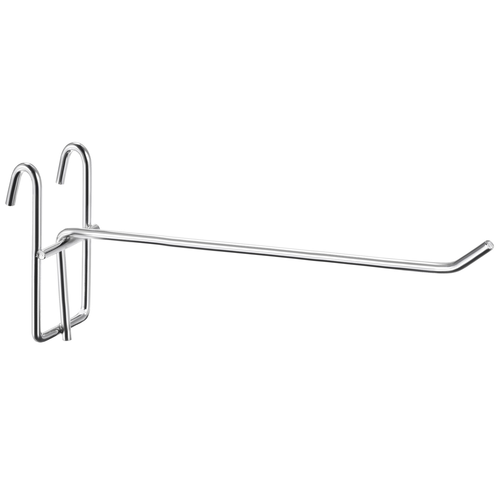 Pack of 12 Grid Wall Display Hook Store Garage Storage Wall Organizers 8" Silver
