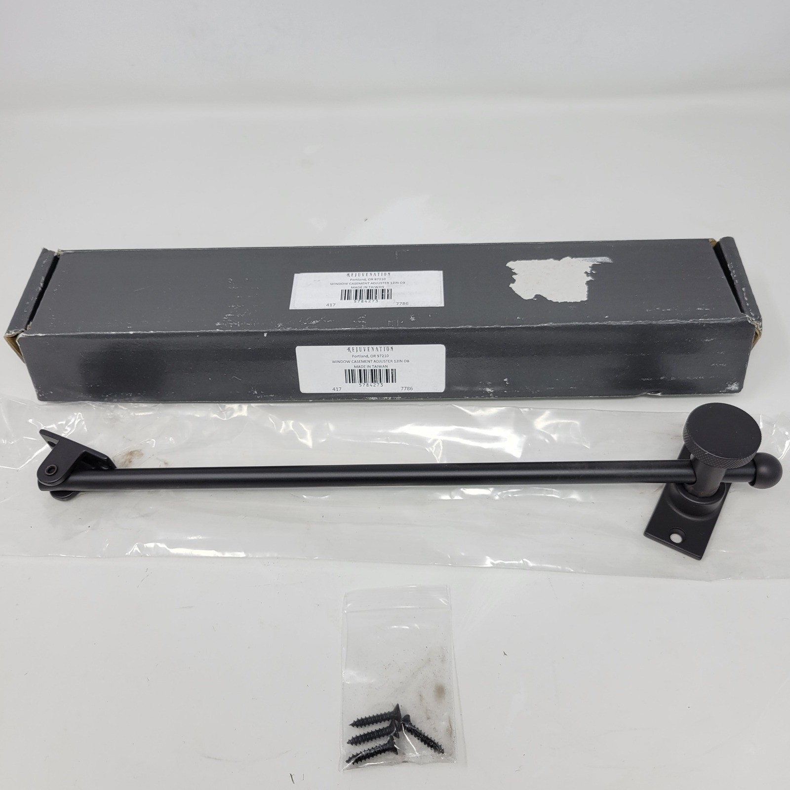 Rejuvenation 12 Inch Window Casement Adjuster Oil Rubbed Bronze 5784273 NEW