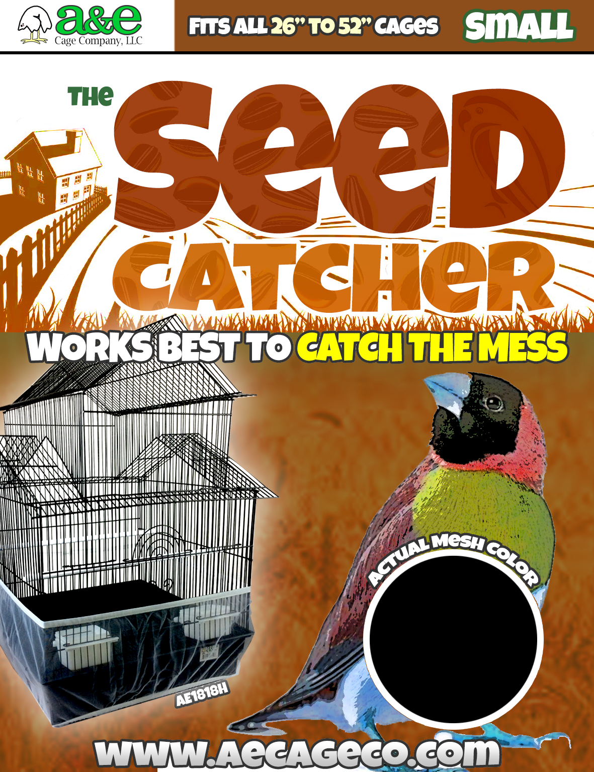 A&E Seed Catcher Small