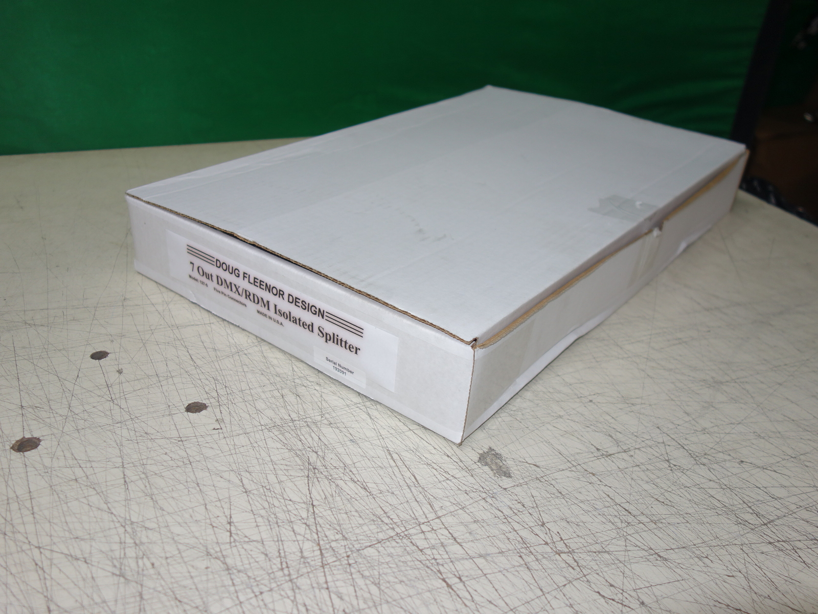 Doug Fleenor 127-5 DMX/RDM Isolated Splitter 1-Input 7-Outputs 5-Pin * NEW