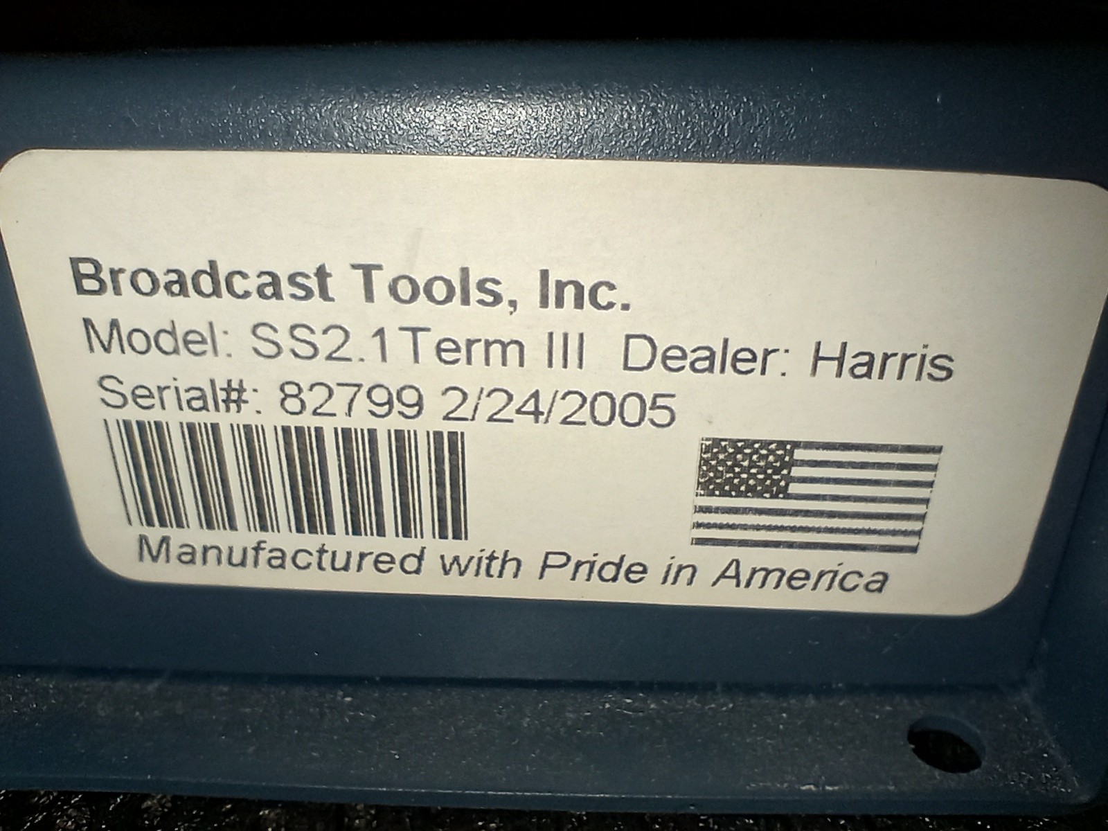 Broadcast Tools SS2.1 MLR Balanced Audio Automation Switcher Router RS232