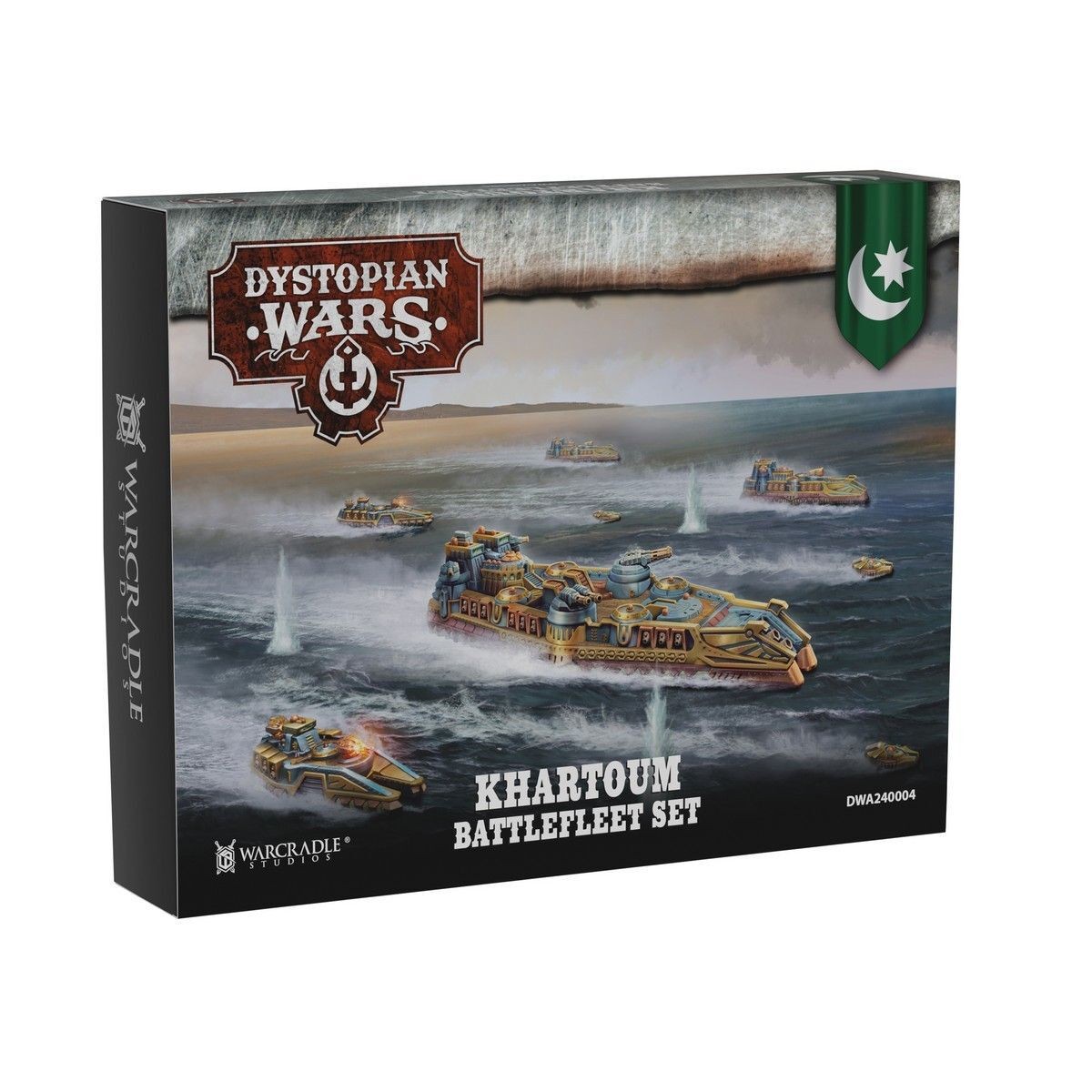Sultanate - Khartoum Battlefleet Set: Warcradle Studios Dystopian Wars