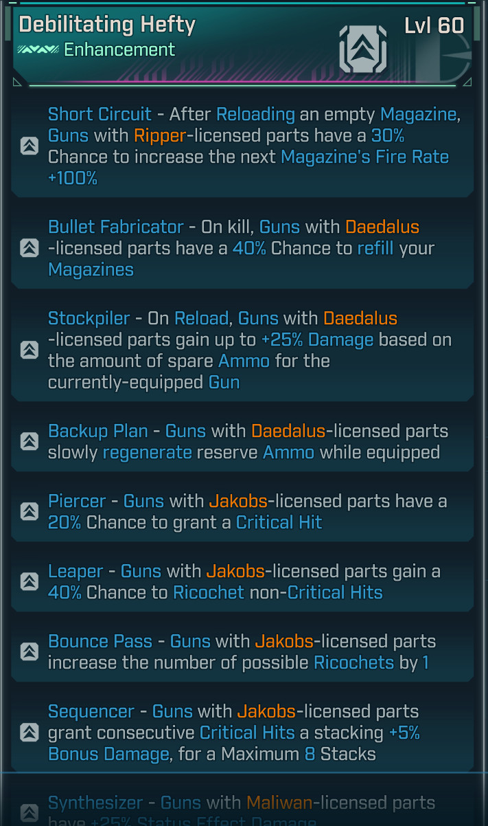Borderlands 4 • MODDED ENHANCEMENT • Hefty • All perks & passives • PS PC XBOX
