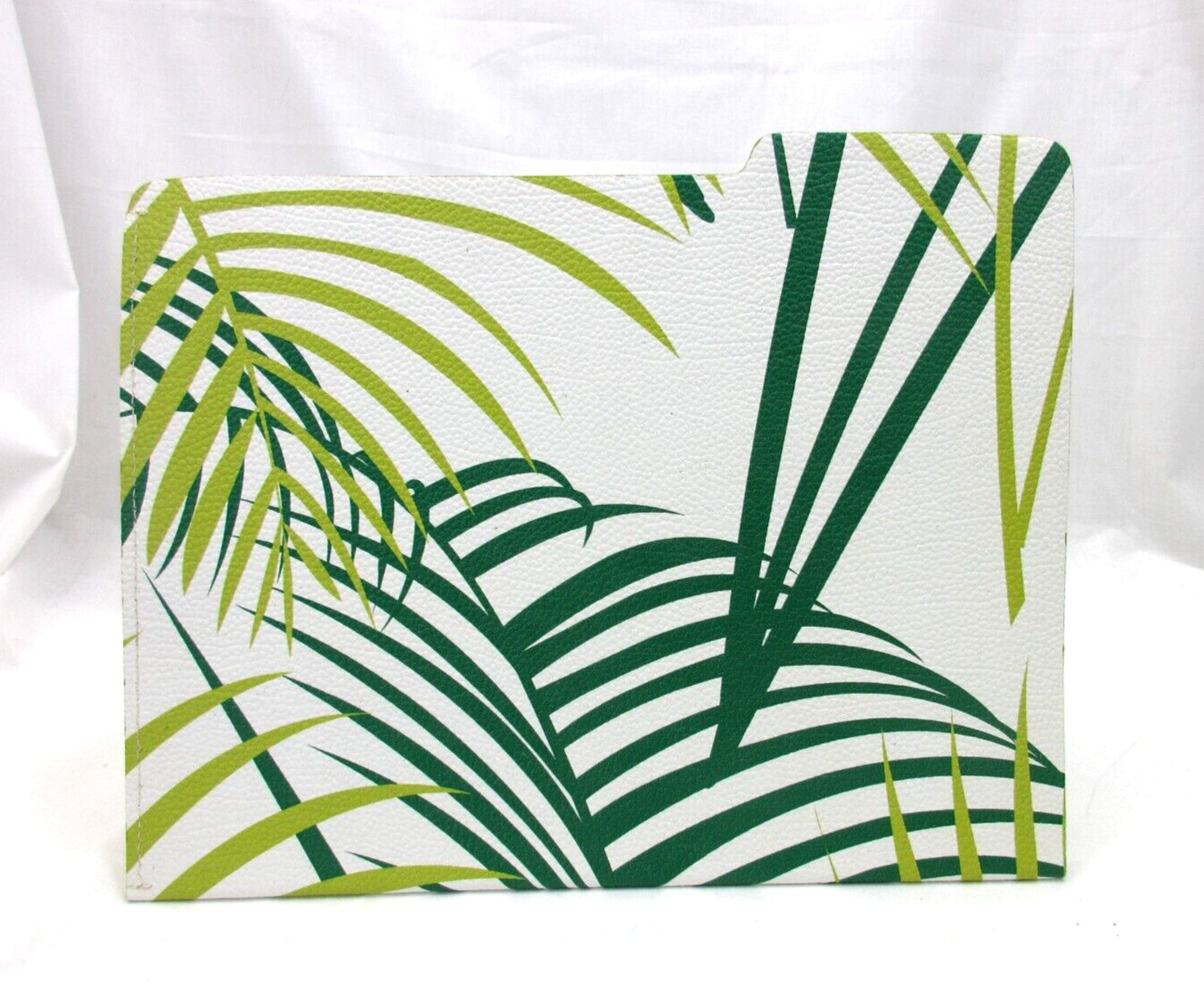 File Folder Leather Tropical Palm Print by Graphic Image Made in America
