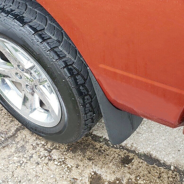 Front & Rear Mud Flaps Guards Splash 4PCS For 2009-2018 Dodge Ram 1500 2500 3500
