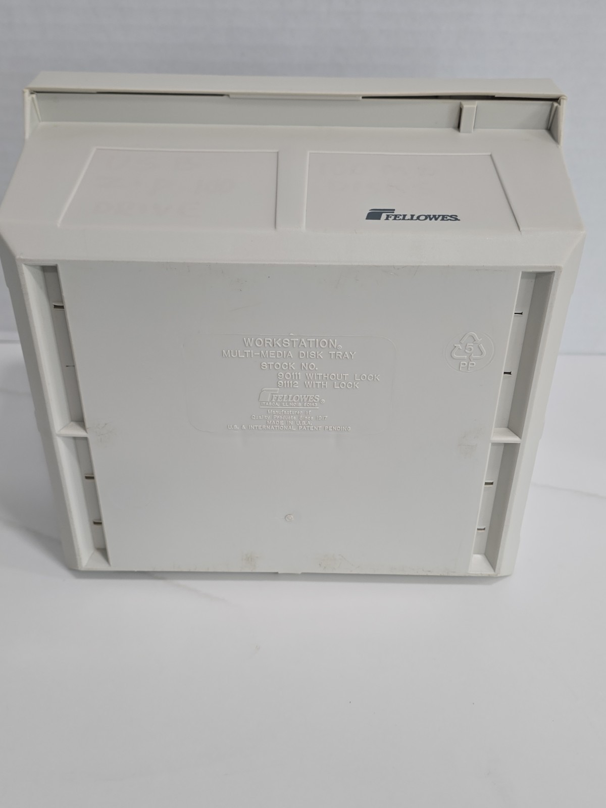 Fellowes Workstation Multi Media PC Disk Tray Stock # 90111 Without Lock HTF VTG