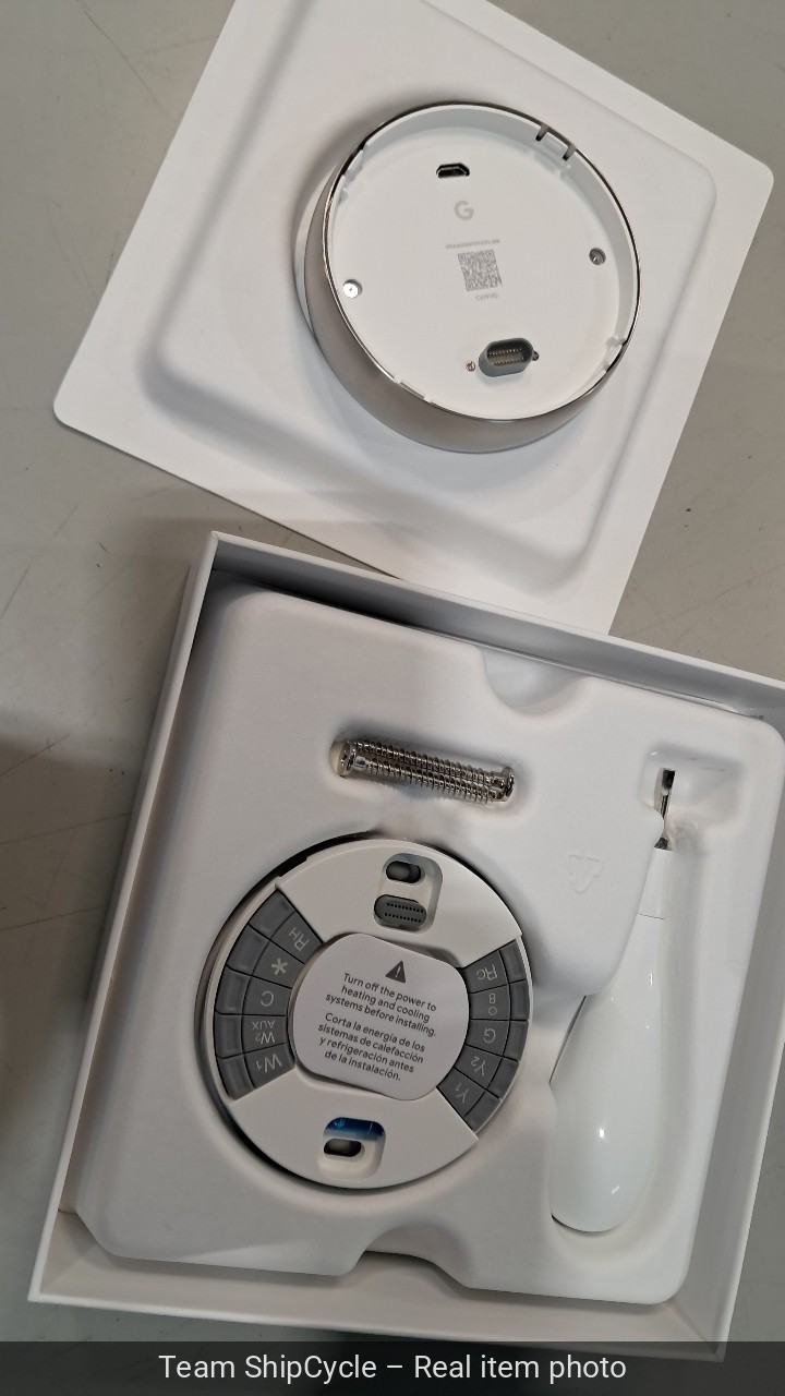 SEALED Google Nest 3rd Generation Learning Thermostat T3007ES Stainless G2U