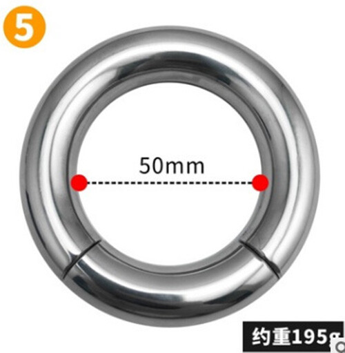 Male Stainless Steel Ball Stretcher Weight Heavy Magnetic Ball Stretching Weight