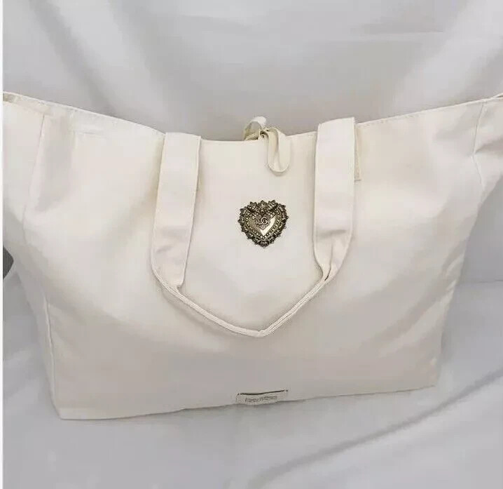 Dolce&Gabbana D&G Devotion /Tote Bag /Fabric/Beige
