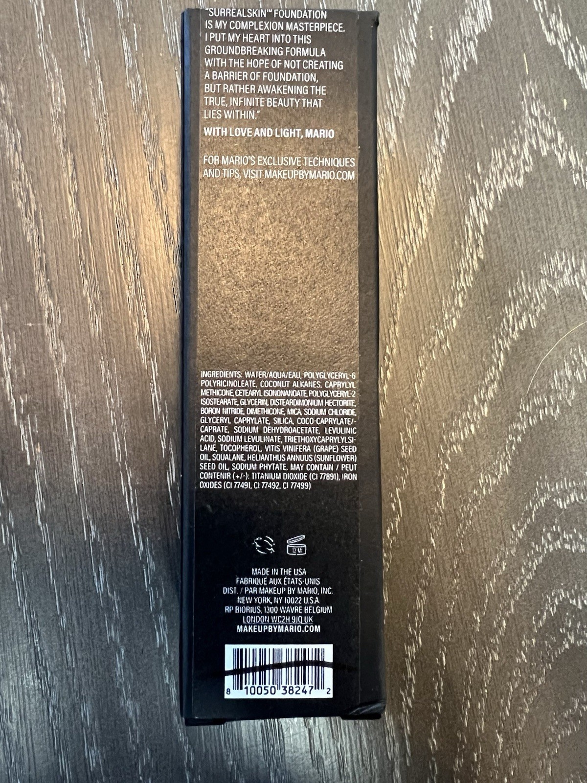 Makeup By Mario SurrealSkin Foundation - 16C - 1 fl oz 30 ml - New In Box