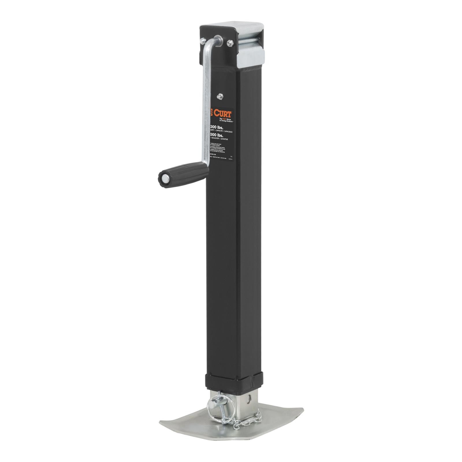 CURT Manufacturing Direct Weld Square Jack 28575