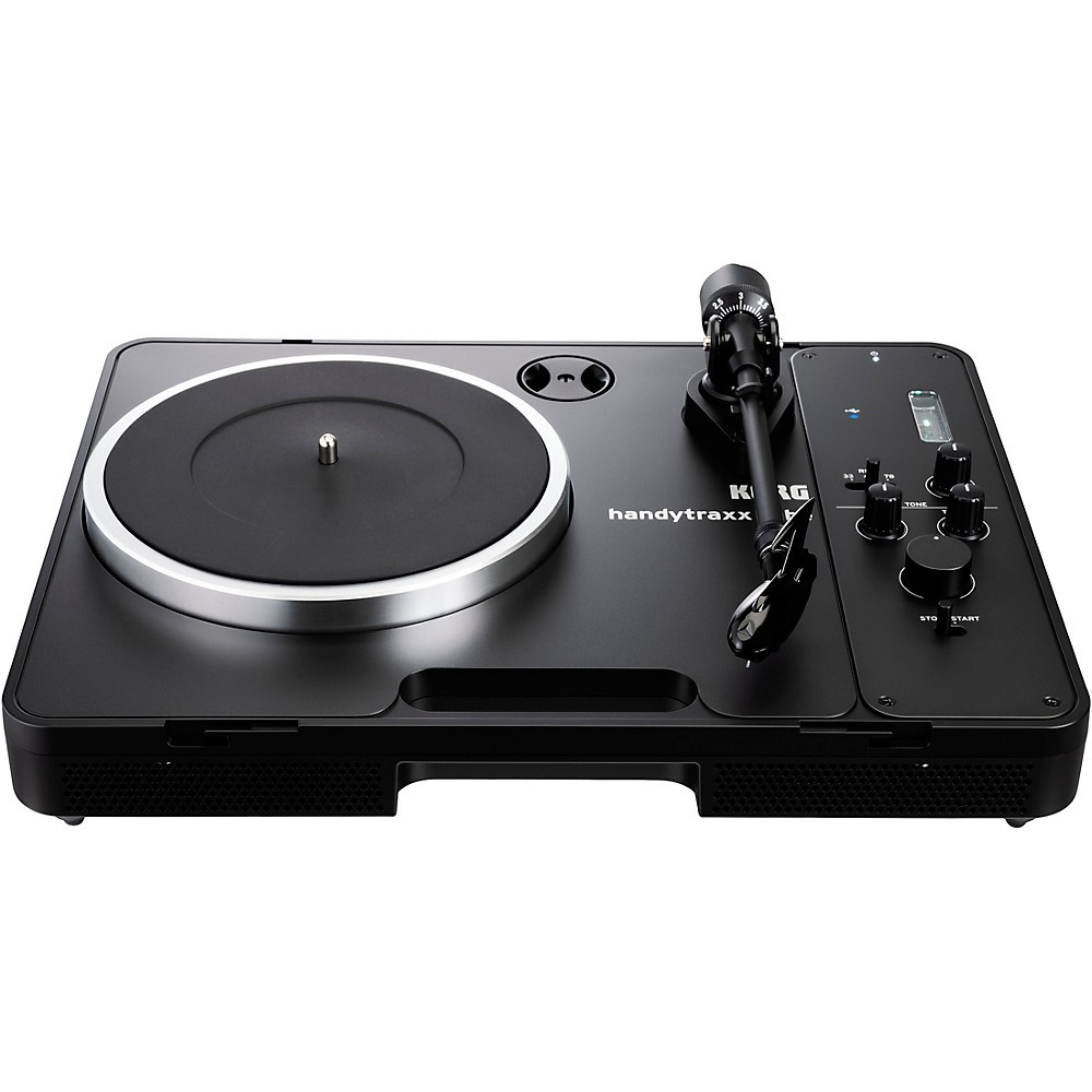 KORG handytraxx tube J LE Portable Record Player w/NuTube/Jico Clipper MM Cart