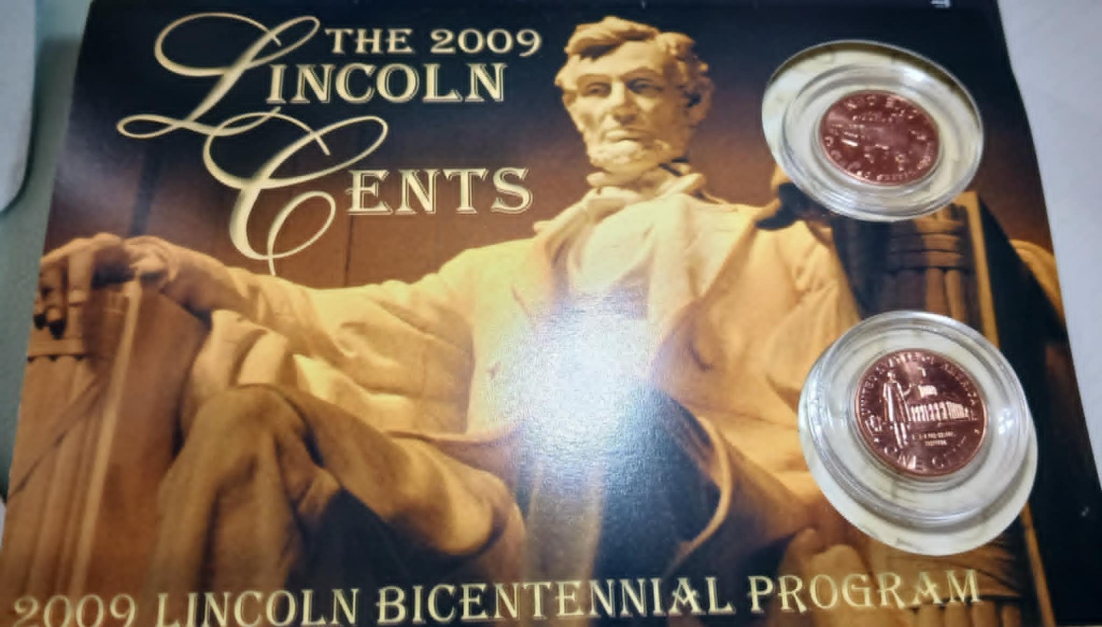 2009 Lincoln Bicentennial Professional Life Set- Denver and Philadelphia