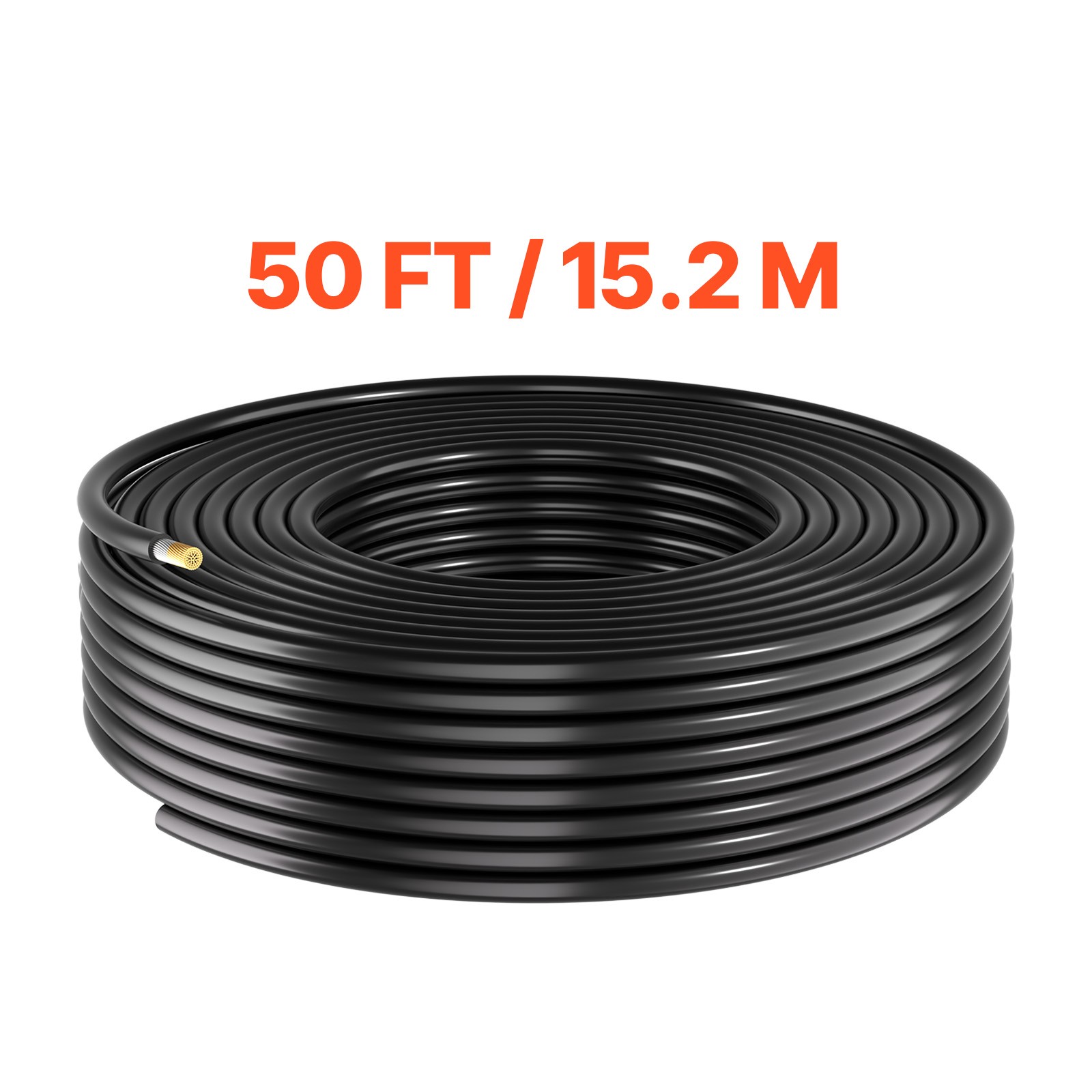 50 FT Solar Panel Extension Wire Black & Red 10 AWG Tinned Copper Wire