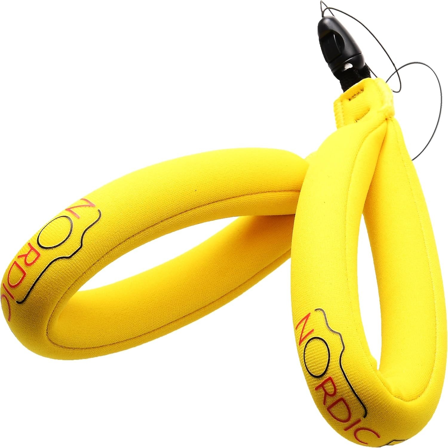 Bright Yellow Float Straps for Cameras 2-Pack