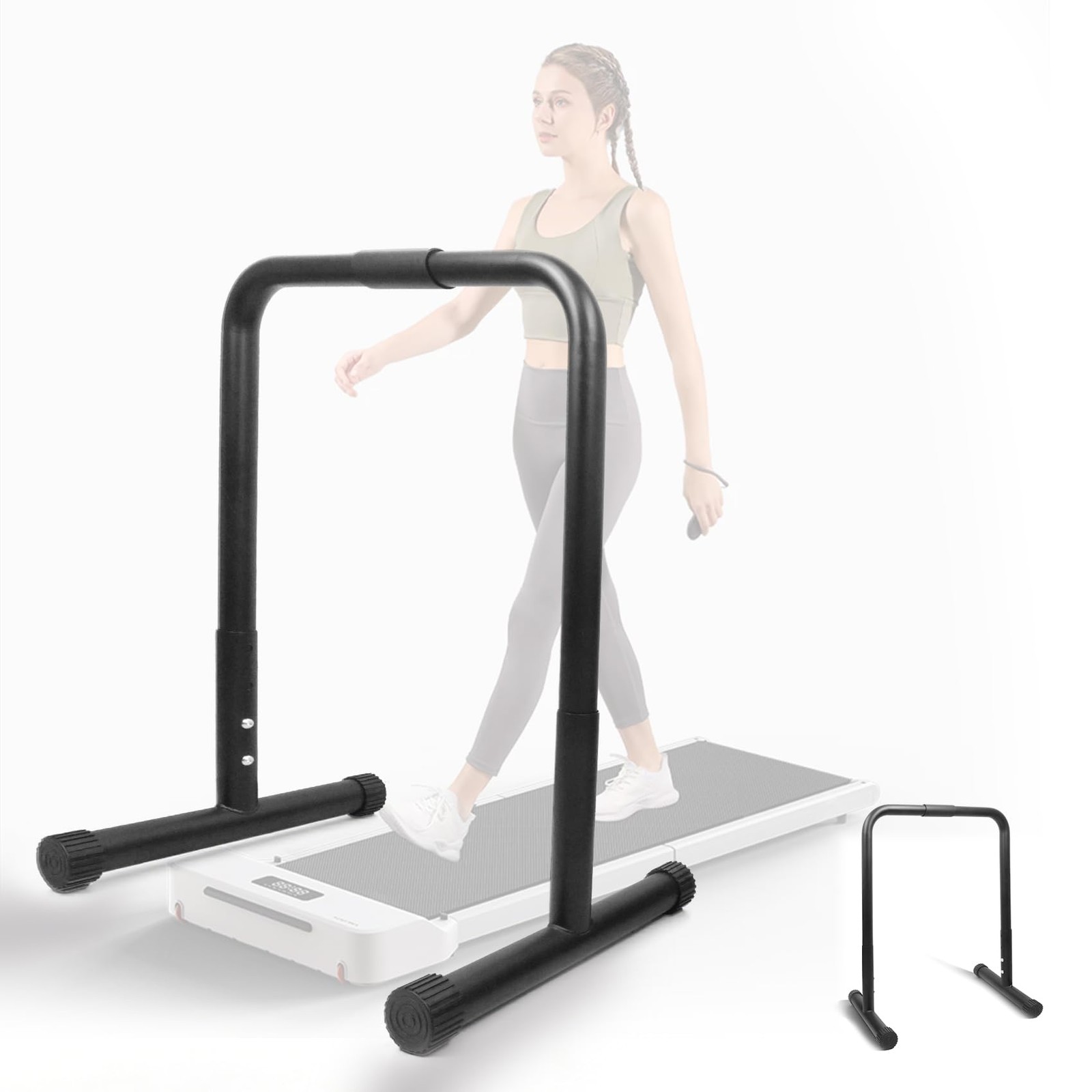 Walking Pad Handle Bar Attachment Only, Fits Walking Mats up to 21.5 inches, ...