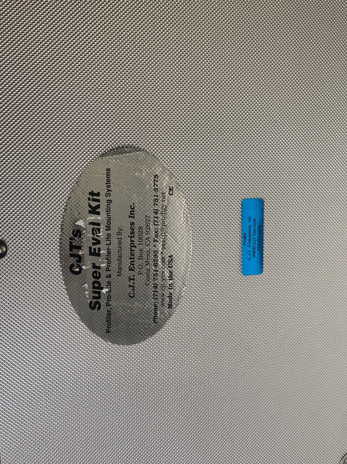 CJTs Super Eval Kit - Mounting System For Assistive Devices Pro-Lite READ
