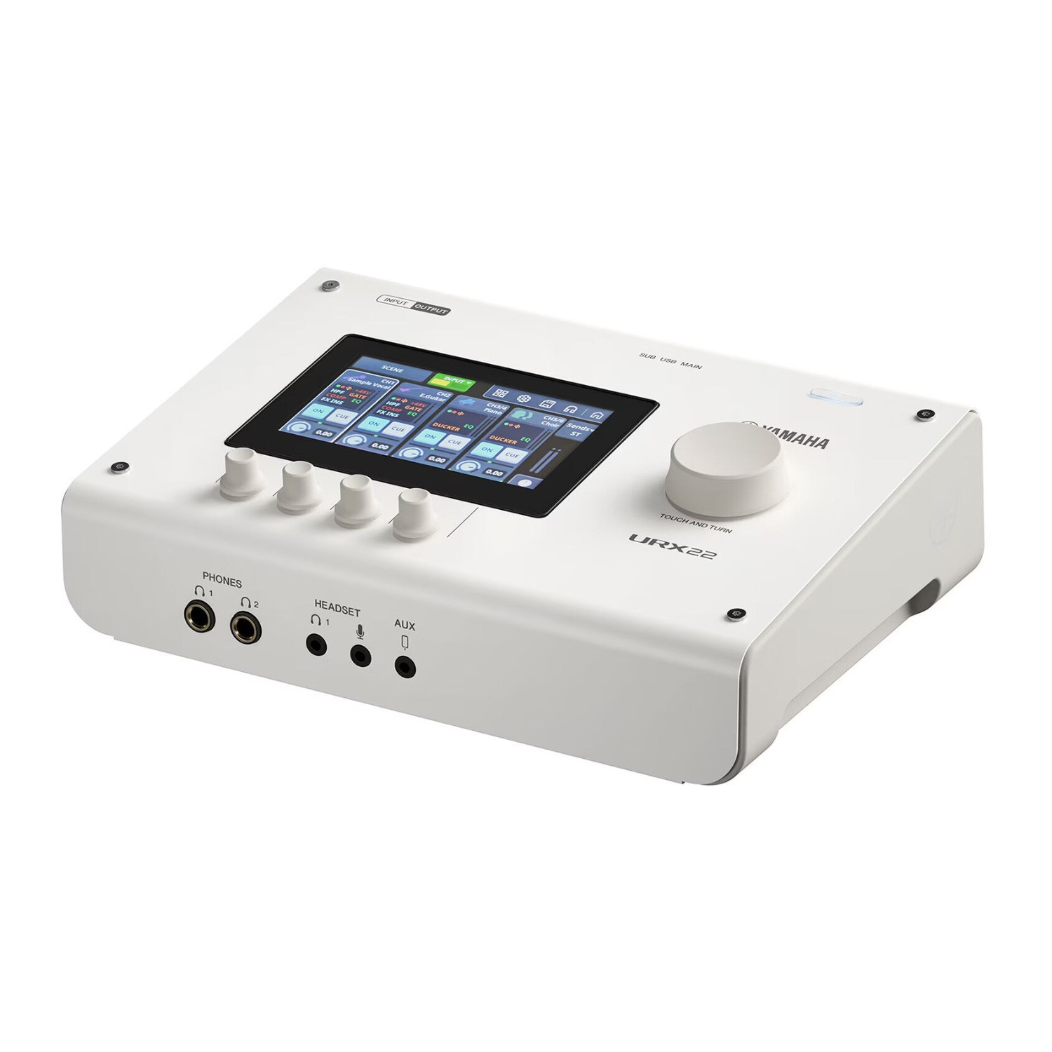 Yamaha URX22 4x2 USB-C Audio Interface (White)