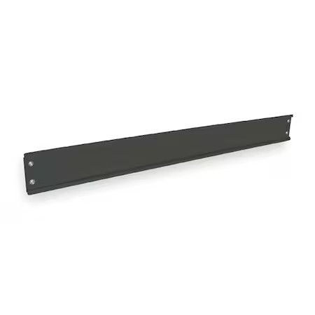PRO-LINE BBH72 Bin Rail, 72 W x 1/1/2002 D x 5 H, Black
