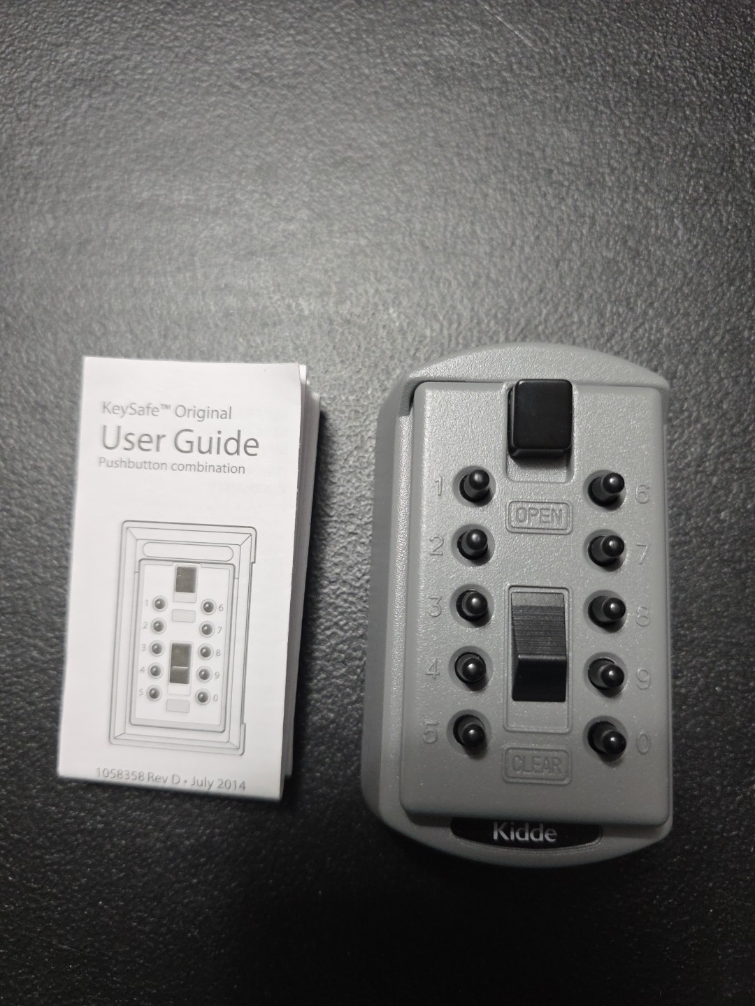 New Kidde Accesspoint Slimline 2key Mounted Key Safe