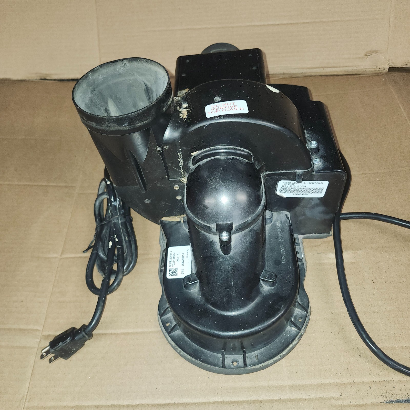 Bradford White 239-45584-00 Fasco 702112565J Water Heater Inducer Blower Motor