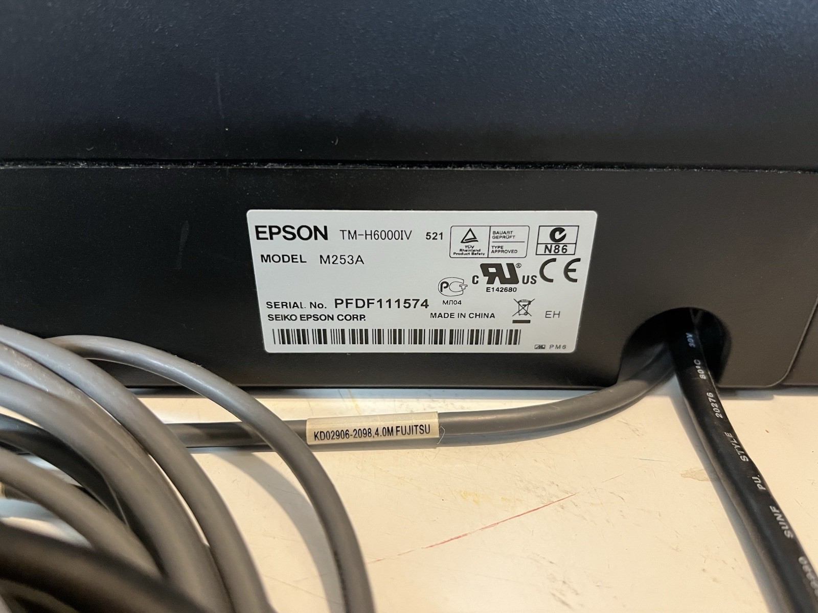 Epson TM-H6000IV M253A Thermal Receipt Printer POS