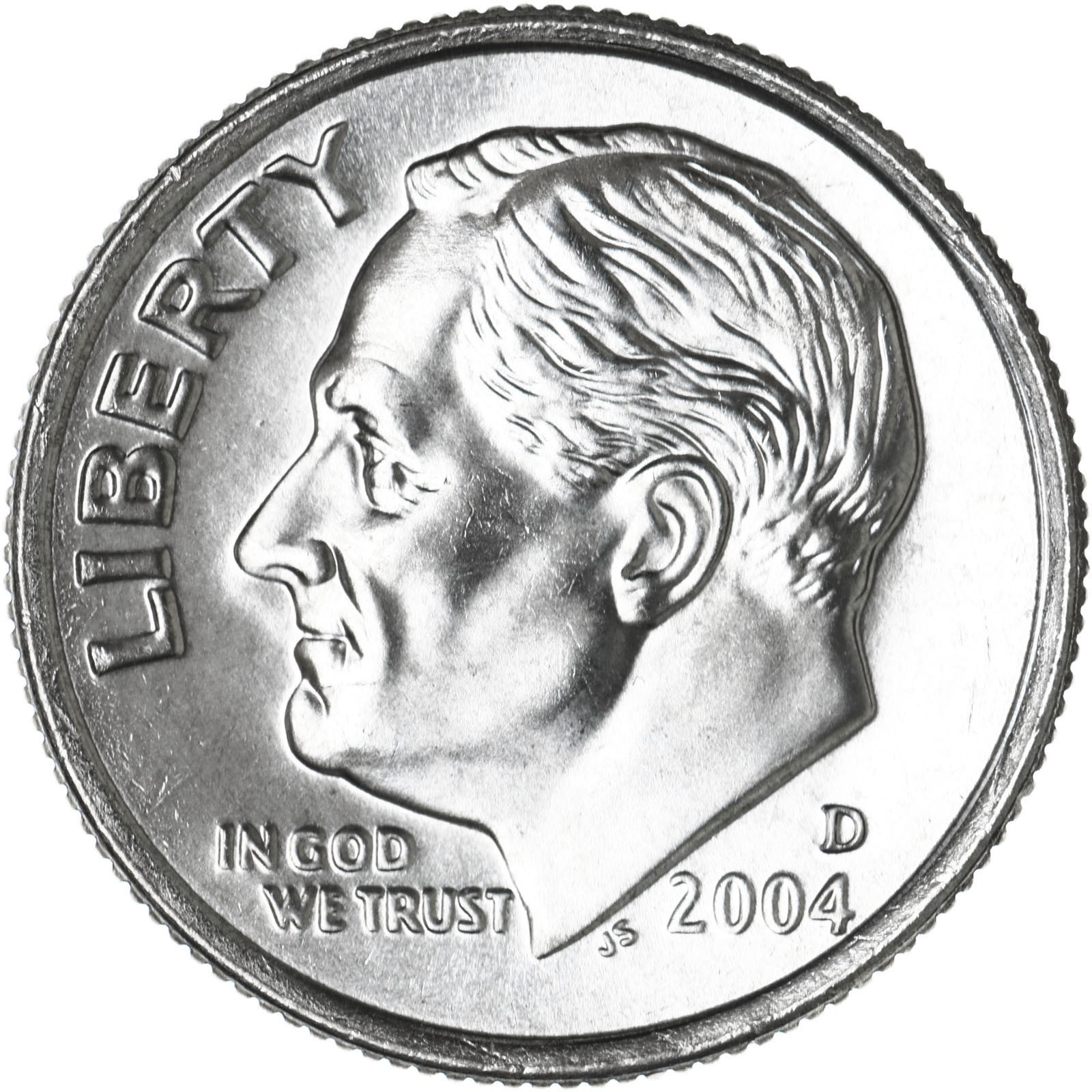 2004 D Roosevelt Dime BU US Coin
