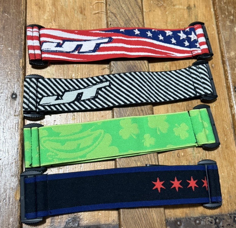 4x JT Paintball Goggle Strap - Proflex Lot