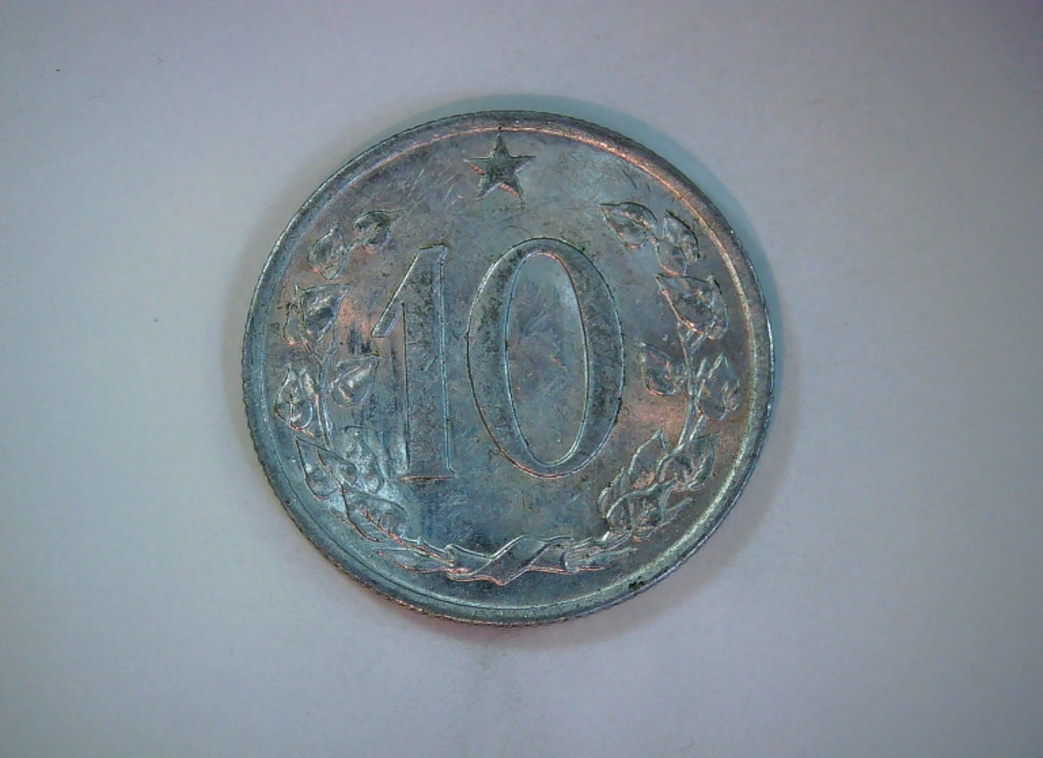 Czechoslovakia 1963 10 Haleru Coin