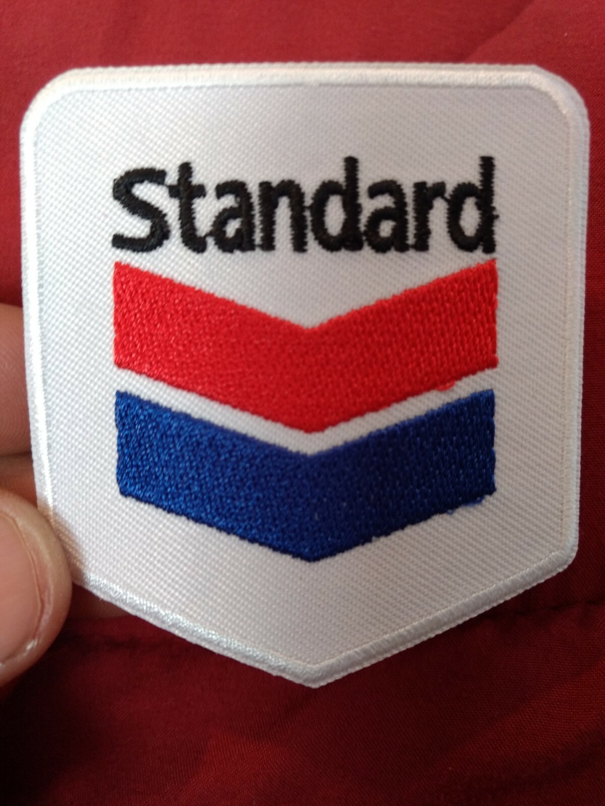 Standard Oil & Gas Logo Embroidered 2.75" X 2.5" Single Patch Advertising New